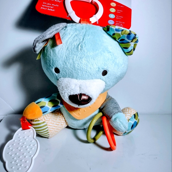 Skip Hop Bandana Buddies Multisensory Activity Toy for Baby - Picture 2 of 7